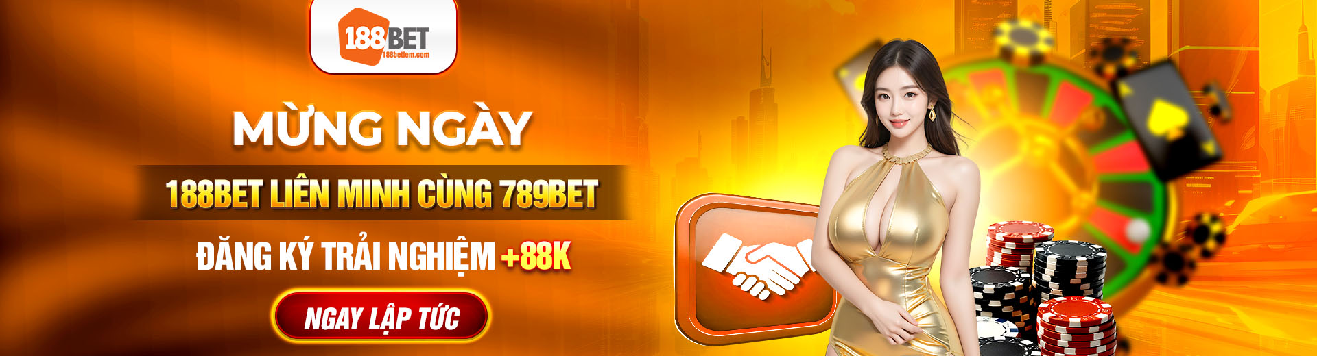 mừng ngày 188bet liên minh cùng 789BET